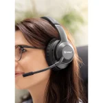5-- headset bluetooth 5.3 bluetrum anc -23db 60-600hz enc microfone 3 microfones driver 40mm 117db 30h 20h 600mah usb-c 200g carbono