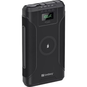 Sandberg Survivor Powerbank 7-em-1 76800 mAh – Estação de Energia Portátil para Portáteis, Telemóveis e Campismo