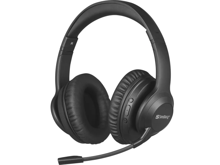 headset bluetooth 5.3 bluetrum anc -23db 60-600hz enc microfone 3 microfones driver 40mm 117db 30h 20h 600mah usb-c 200g carbono