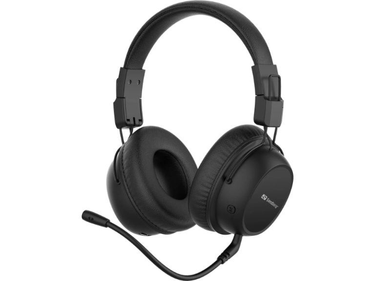 headset bluetooth com anc e microfone boom destacável para reuniões
